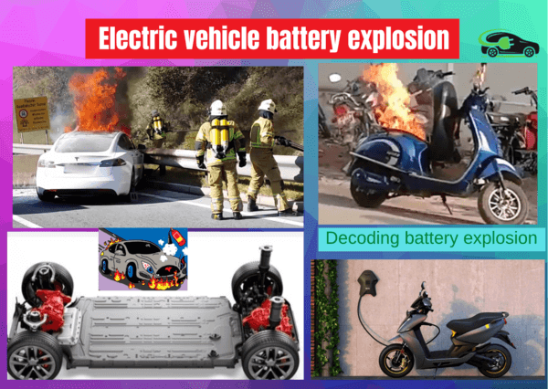 electric vehicle battery explosion